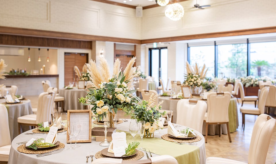 バリテラスCoCo　公式HP限定特典　披露宴会場利用料100%OFF