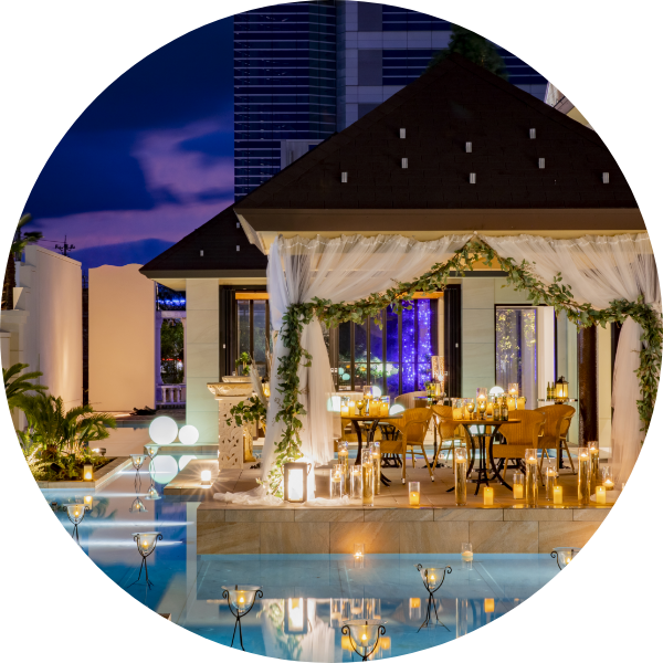 「モルディブ」をイメージしたゲストハウスNIHO