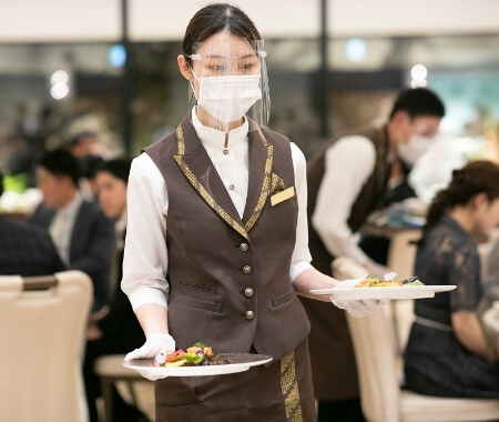 スタッフへの対応