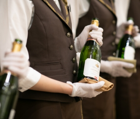 スタッフへの対応